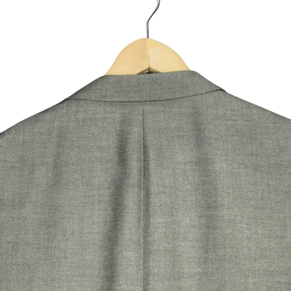 Alfani Slim Fit Blazer 42L Men Gray Single Breasted Suit Jacket Business Wedding